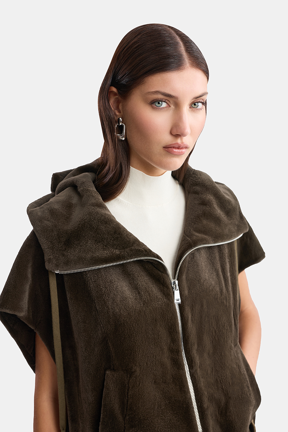 Жилет из меха норки_0